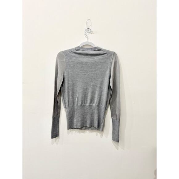 Rag & Bone Marissa Crewneck Merino Wool Pullover Sweater Gray Women's Size XS - Picture 2 of 4
